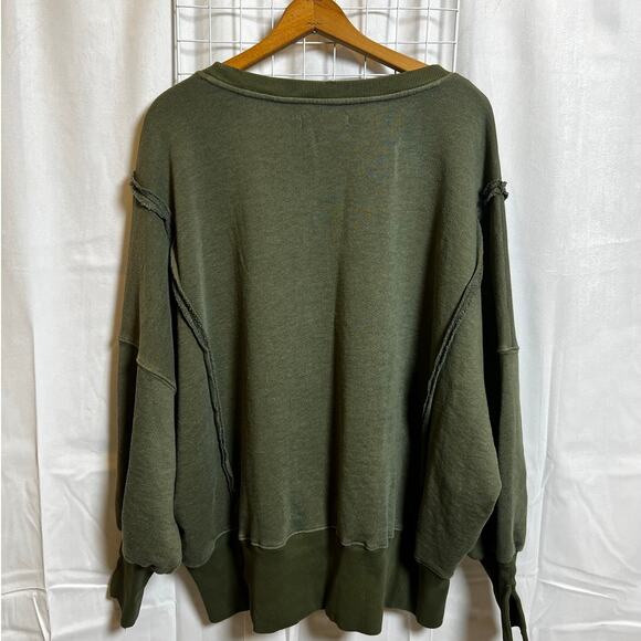 Free People We The Free Camden Sweatshirt Adventurer Small - Picture 7 of 9